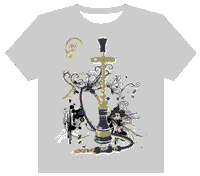 3rd Place (Tie) Winner - Hookah-Shisha.com T-Shirt Design Contest