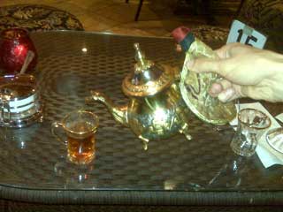 Tea at Melody Hookah Lounge