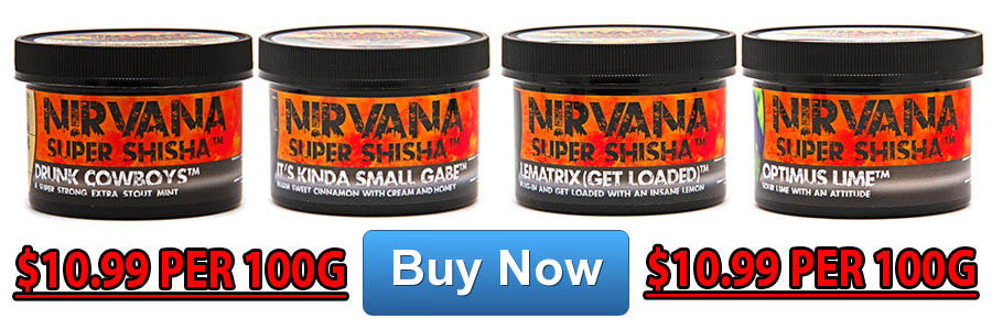 Buy New Nirvana Super Shisha Flavors