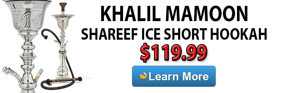 KM Shareef Ice Short Hookah