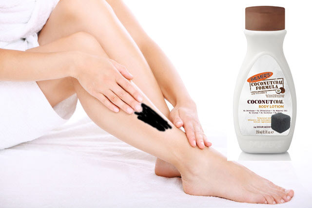 coconut coal lotion