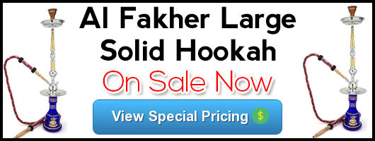 Al Fakher Large Solid Hookah Banner