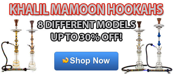 Khalil Mamoon Hookah Sale Details