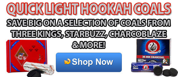 Quick Light Hookah Coals