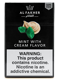 Al Fakher Mint With Cream Flavour Shisha