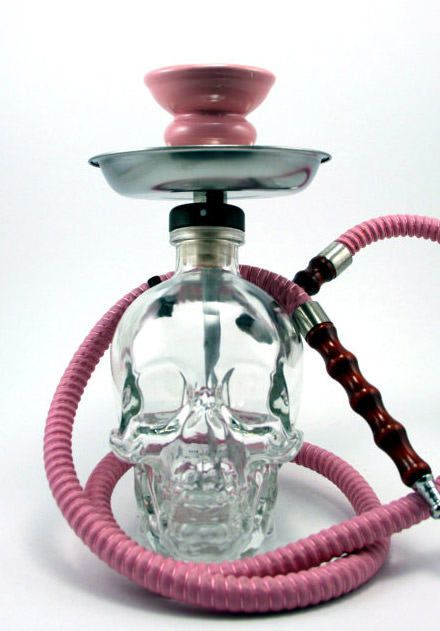 crystal skull hookah