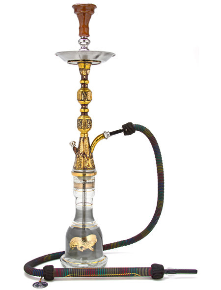 khalil mamoon oxidized india hookah