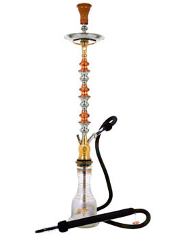 Khalil Mamoon Trimetal Tall Hookah