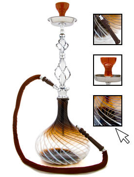 Sahara Smoke Kah Dynasty Hookah