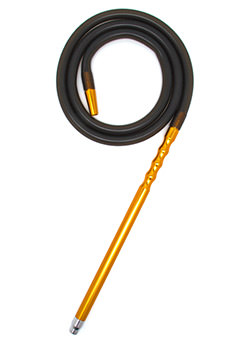 Black and Gold Aluminum D-hose