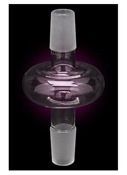 round glass bubble bowl adapter