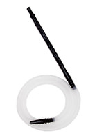 Black NuHose Hookah Hose