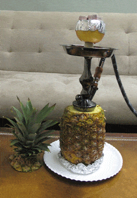 pineapple hookah