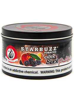 starbuzz bold black peach mist