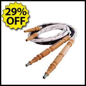 Starbuzz Wood Handle Hookah Hose