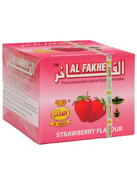 Strawberry Al Fakher Hookah Tobacco