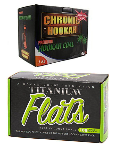 HookahJohn Titanium Coals