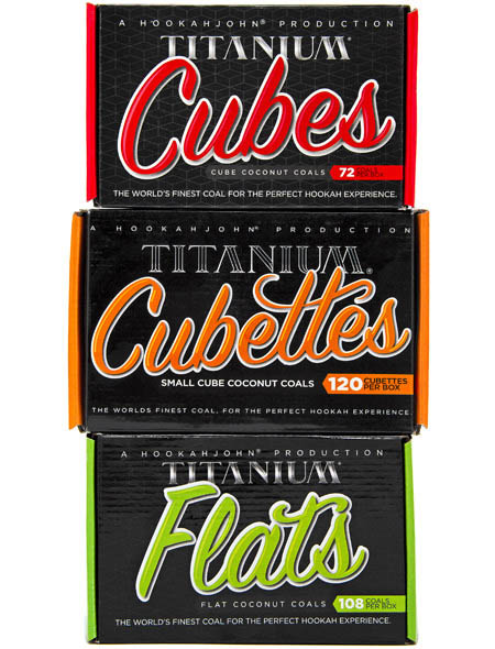 HookahJohn Titanium Coals