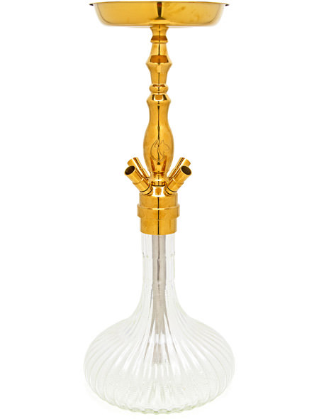 Dschinni Hexagon Gold Hookah 
