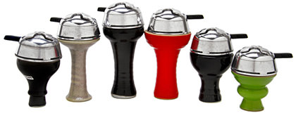 Kaloud Lotus with Assorted Hookah Bowls Hookah Bowls with Kaloud Lotus