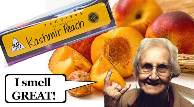 Kashmir Peach Tangiers Shisha Tobacco 