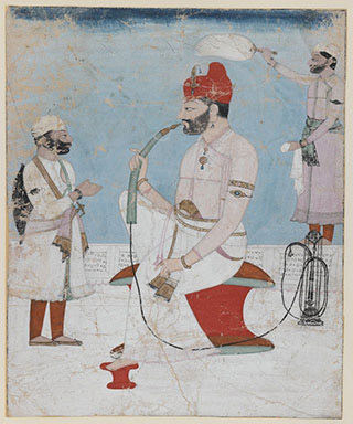 Ancient Indian Hookah
