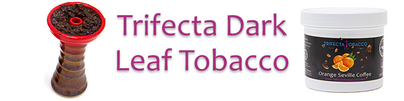 Trifecta Dark Leaf Hookah Tobacco 