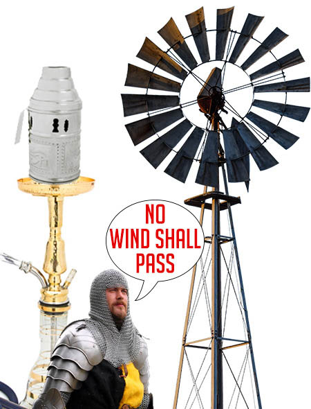 Hookah windcovers 