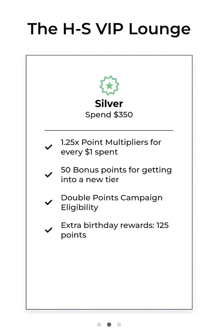 hookah-shisha vip reward membership tiers